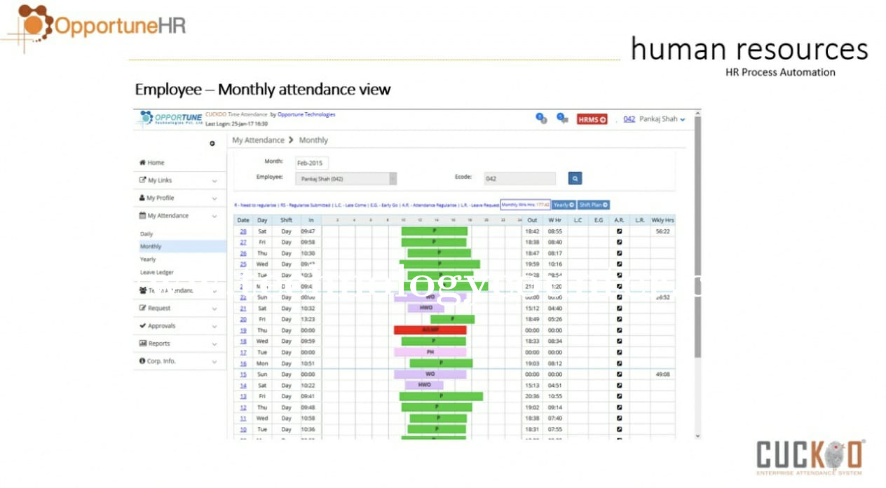 OpportuneHR Screenshots